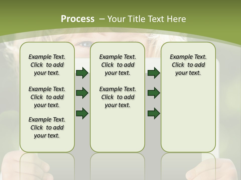 Face Copy Child PowerPoint Template