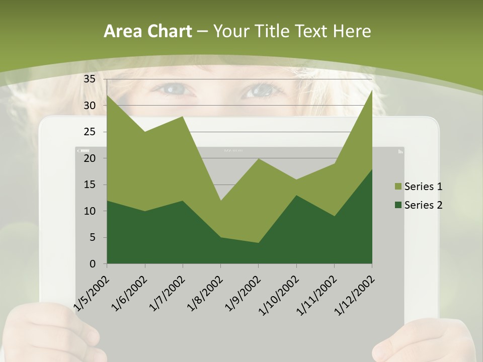Face Copy Child PowerPoint Template