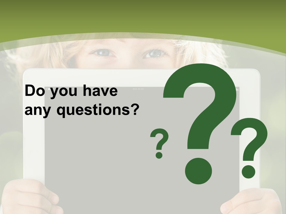 Face Copy Child PowerPoint Template