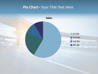 Freeway Drive Highway PowerPoint Template