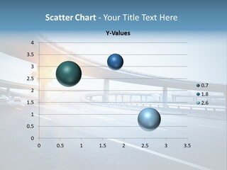 Freeway Drive Highway PowerPoint Template