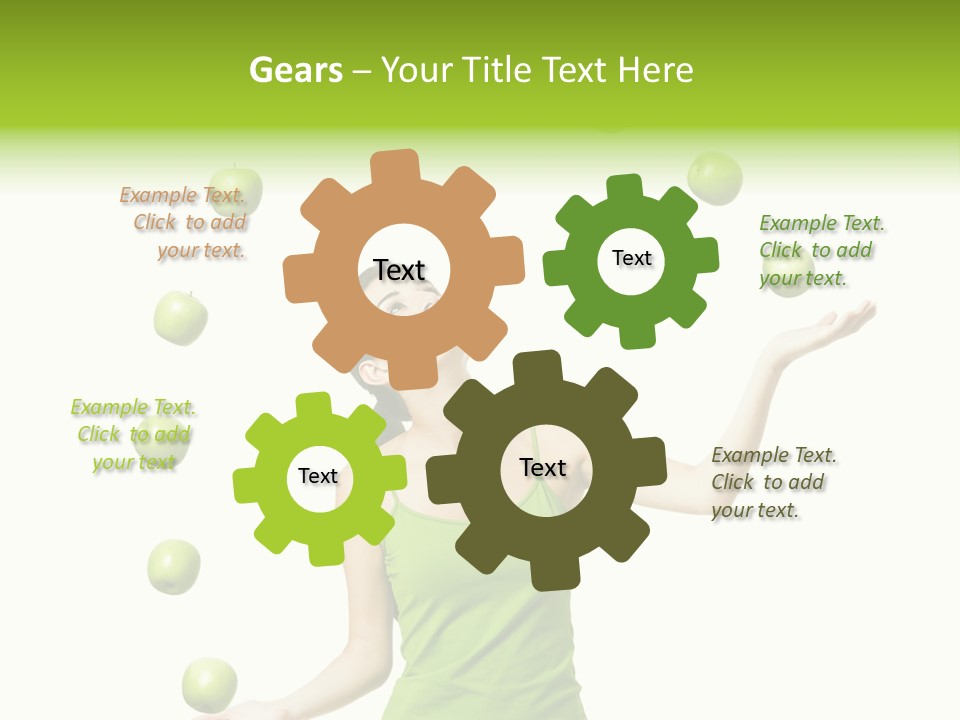 Diet Cheerful Natural PowerPoint Template