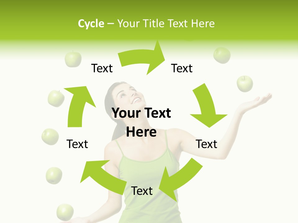 Diet Cheerful Natural PowerPoint Template