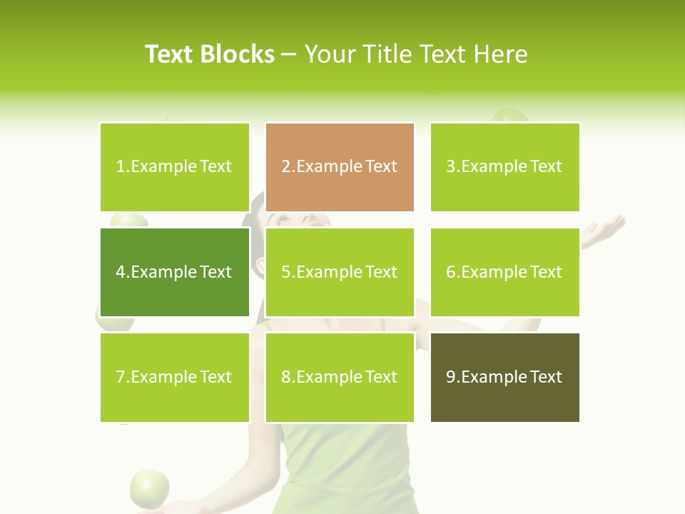 Diet Cheerful Natural PowerPoint Template