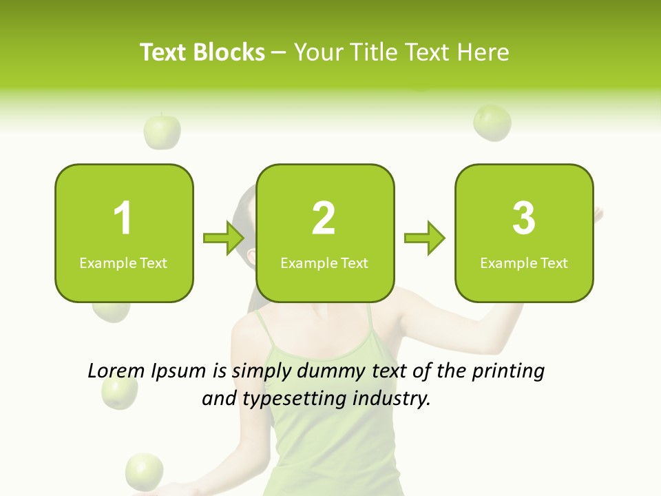 Diet Cheerful Natural PowerPoint Template