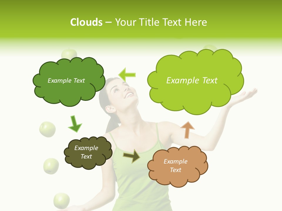 Diet Cheerful Natural PowerPoint Template