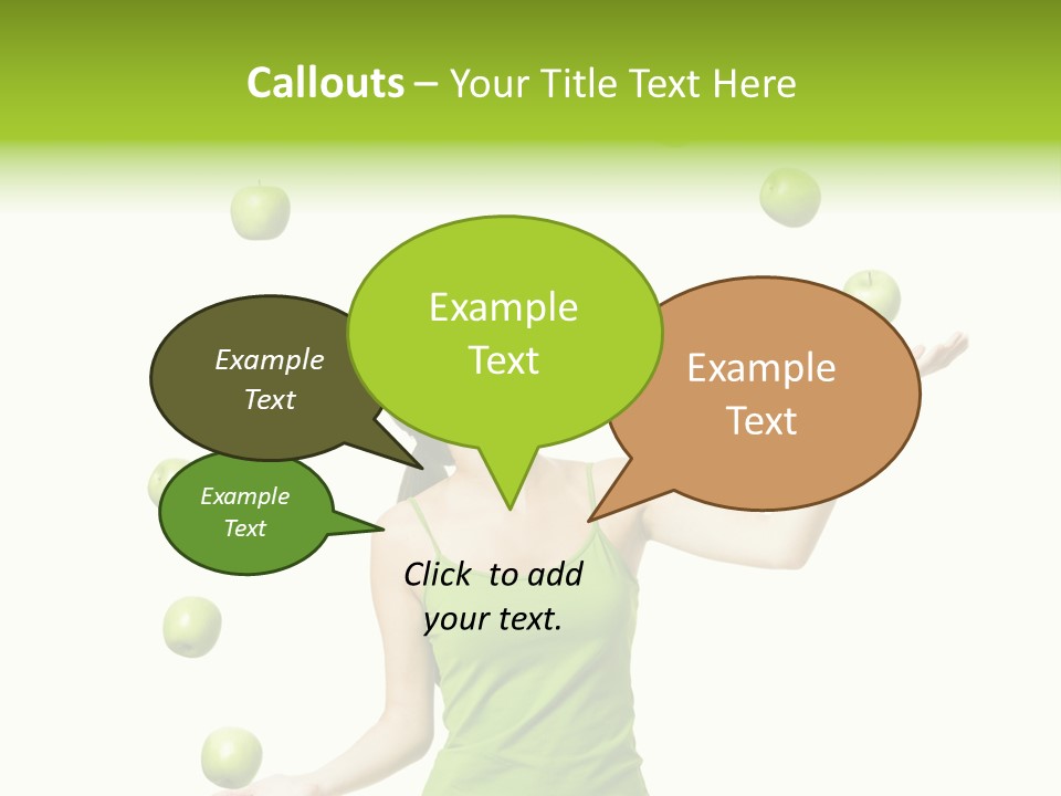 Diet Cheerful Natural PowerPoint Template