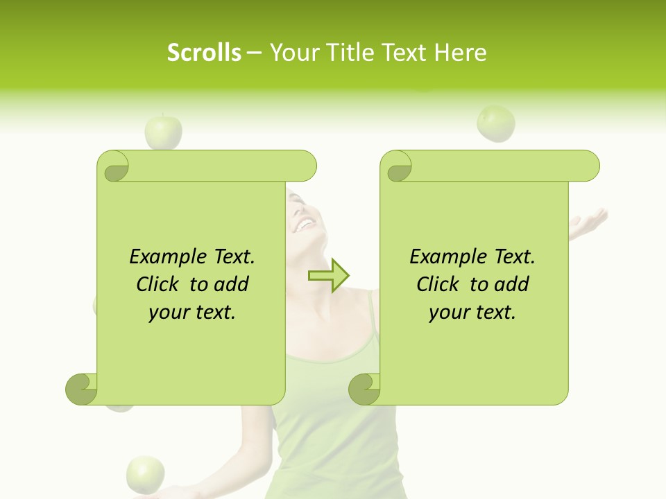 Diet Cheerful Natural PowerPoint Template