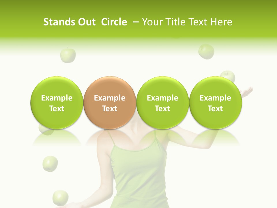 Diet Cheerful Natural PowerPoint Template