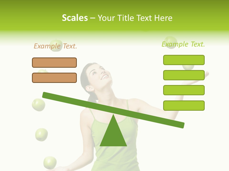 Diet Cheerful Natural PowerPoint Template
