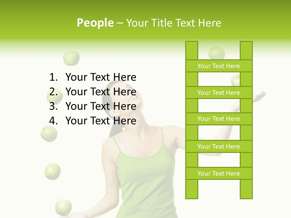 Diet Cheerful Natural PowerPoint Template