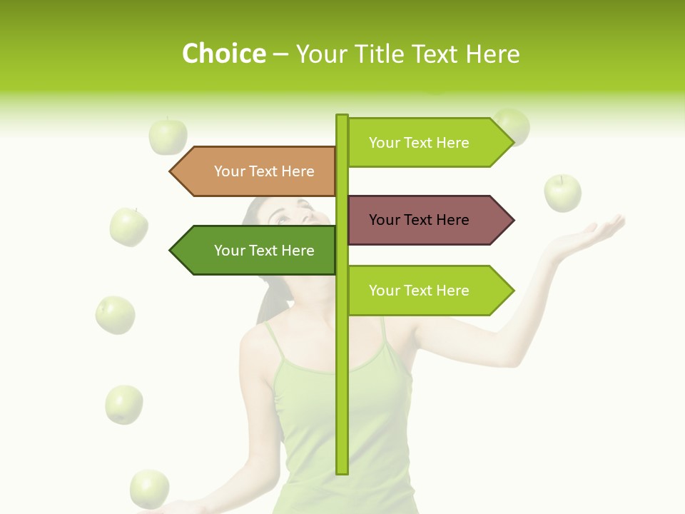 Diet Cheerful Natural PowerPoint Template