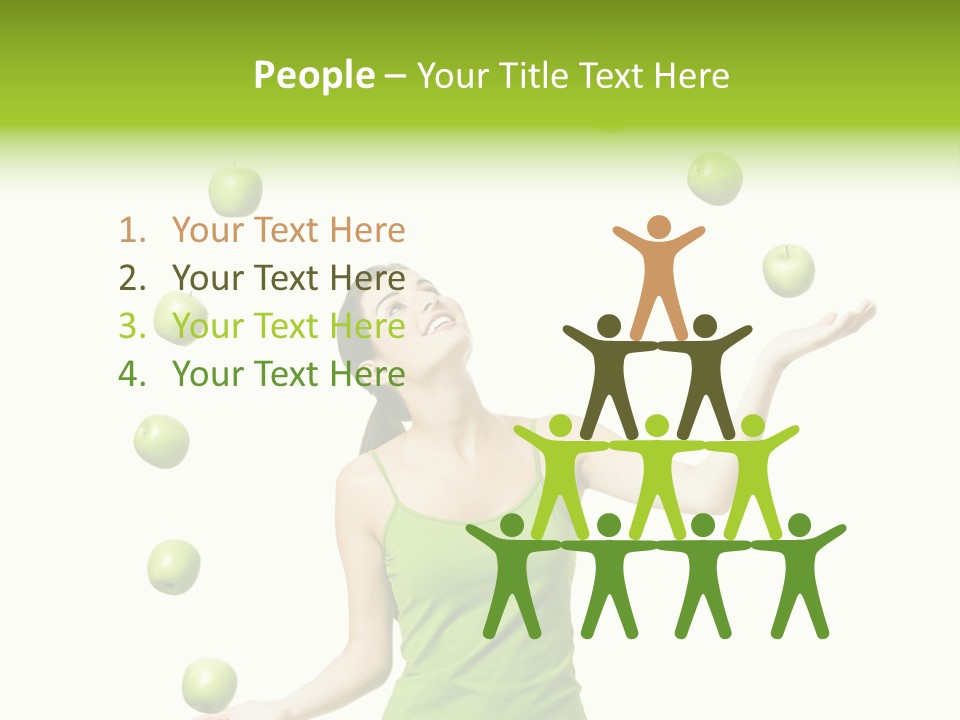 Diet Cheerful Natural PowerPoint Template