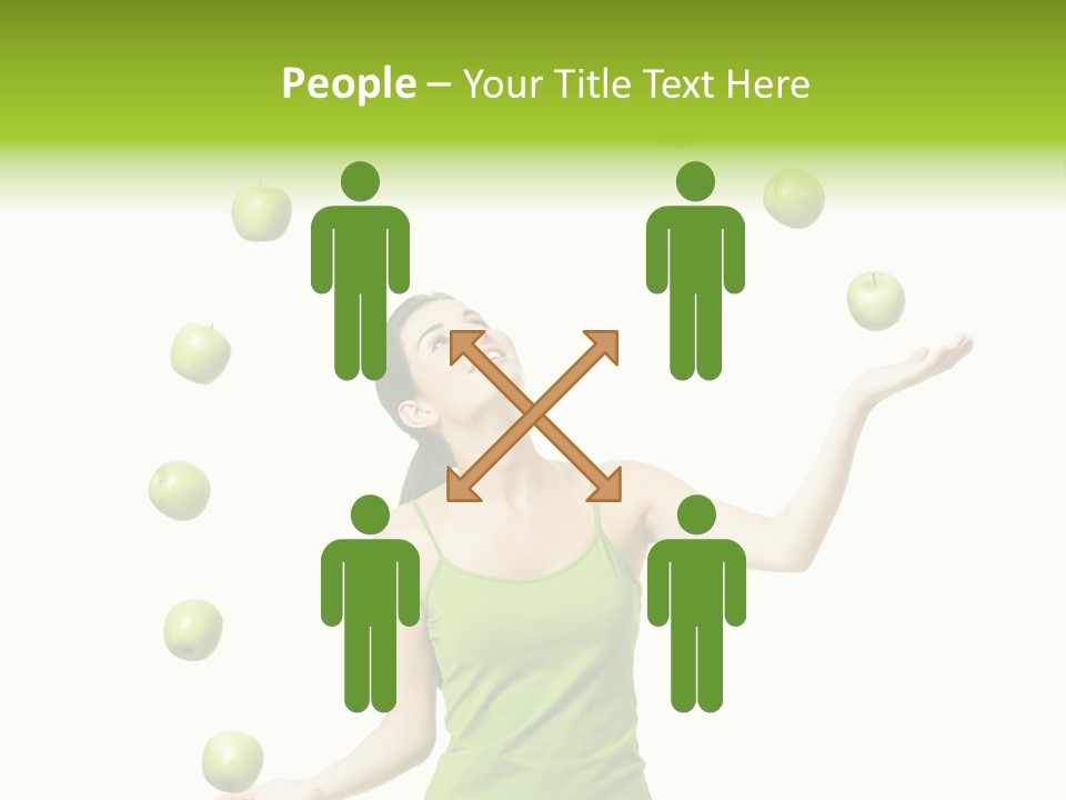 Diet Cheerful Natural PowerPoint Template