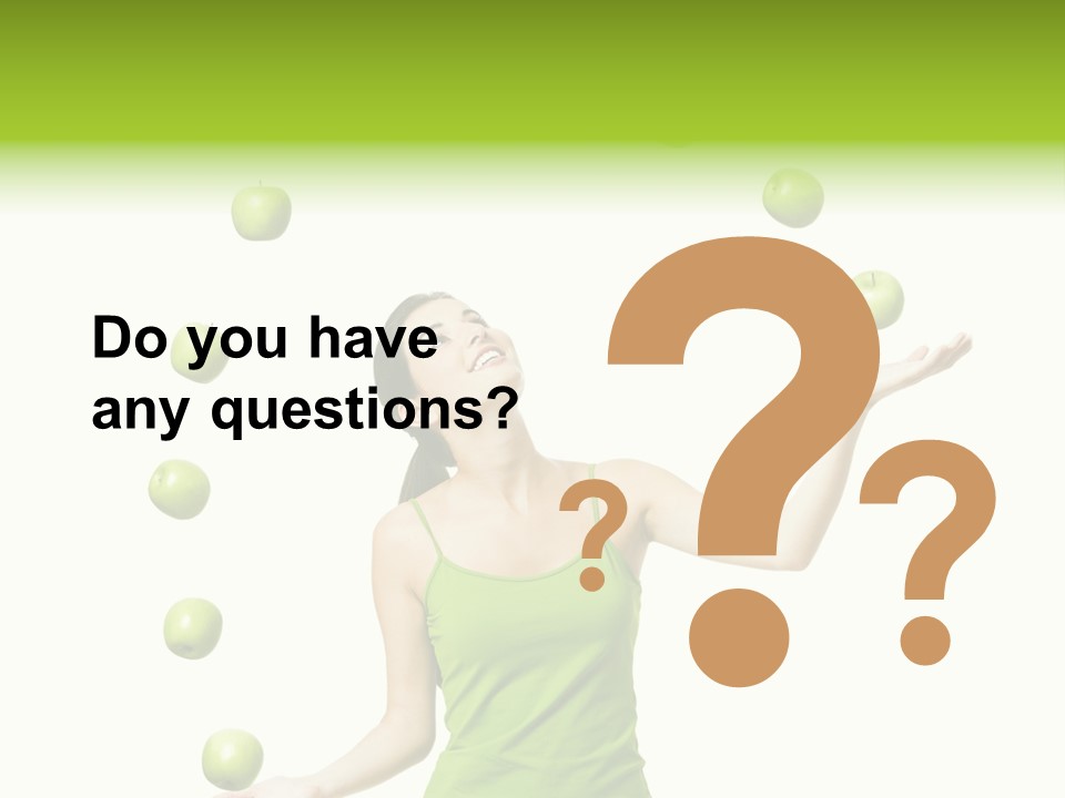 Diet Cheerful Natural PowerPoint Template