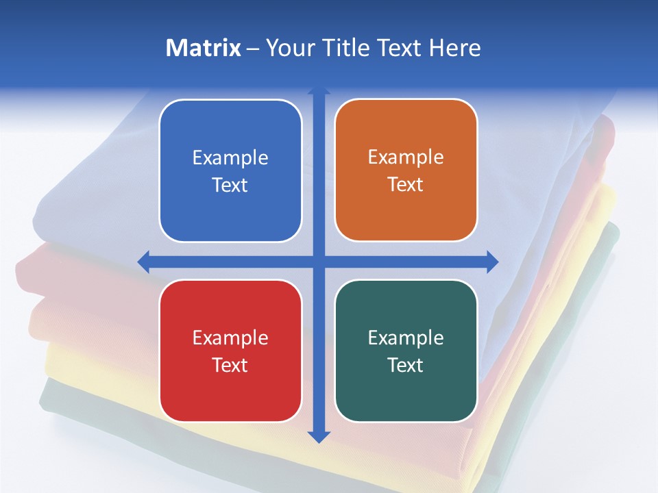 Polo Shirt Green Fashion PowerPoint Template