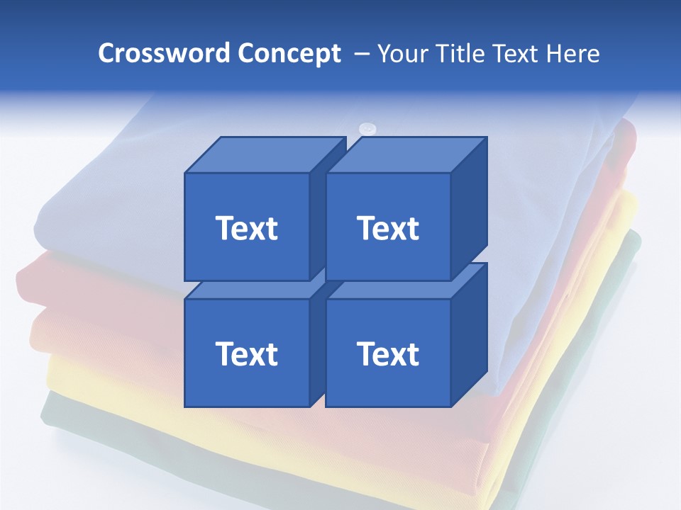 Polo Shirt Green Fashion PowerPoint Template