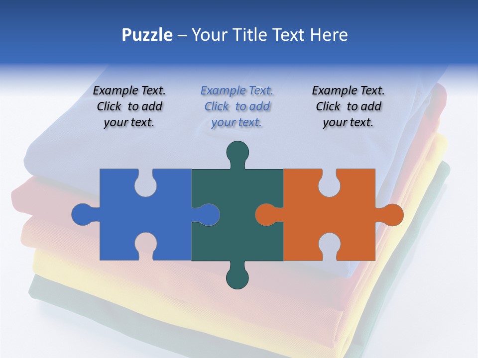 Polo Shirt Green Fashion PowerPoint Template