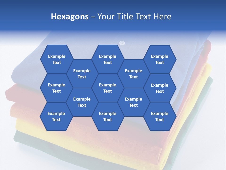 Polo Shirt Green Fashion PowerPoint Template