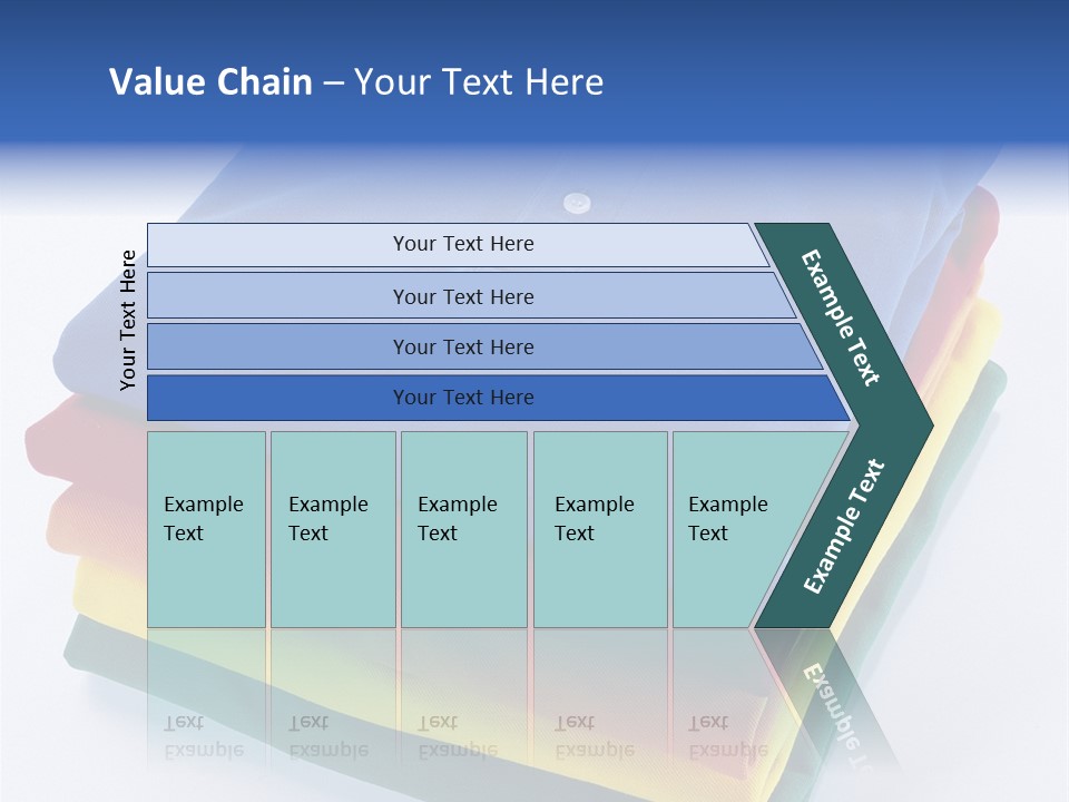 Polo Shirt Green Fashion PowerPoint Template