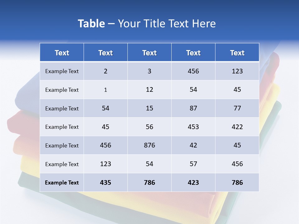 Polo Shirt Green Fashion PowerPoint Template