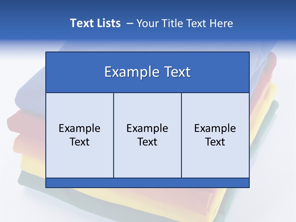 Polo Shirt Green Fashion PowerPoint Template