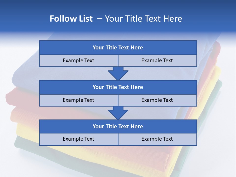 Polo Shirt Green Fashion PowerPoint Template