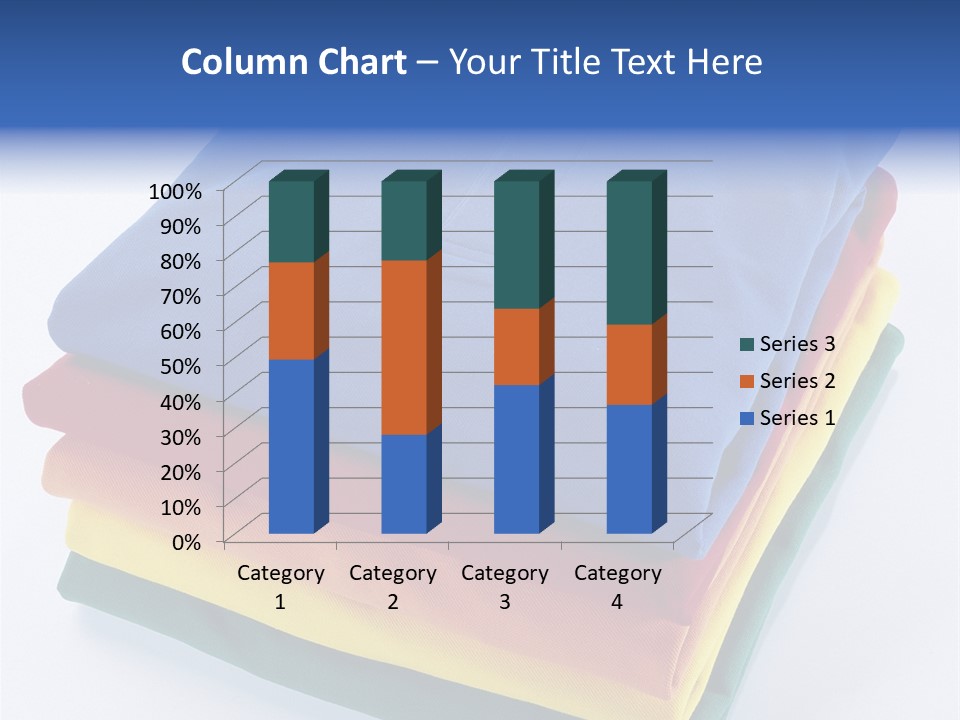 Polo Shirt Green Fashion PowerPoint Template