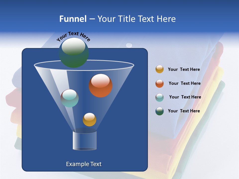 Polo Shirt Green Fashion PowerPoint Template