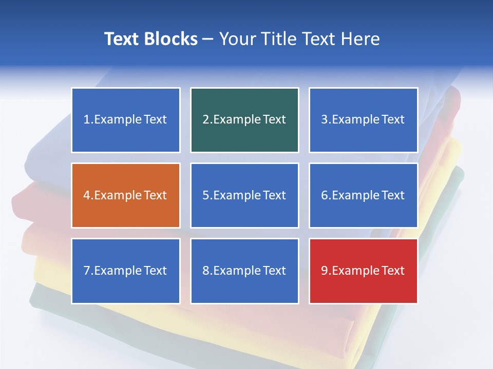 Polo Shirt Green Fashion PowerPoint Template