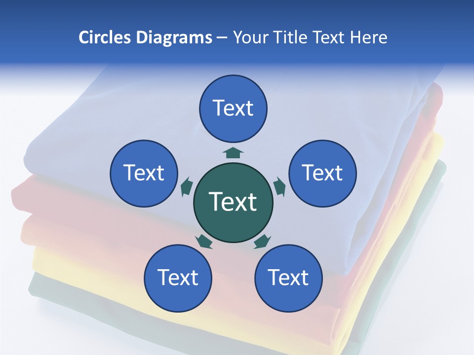 Polo Shirt Green Fashion PowerPoint Template