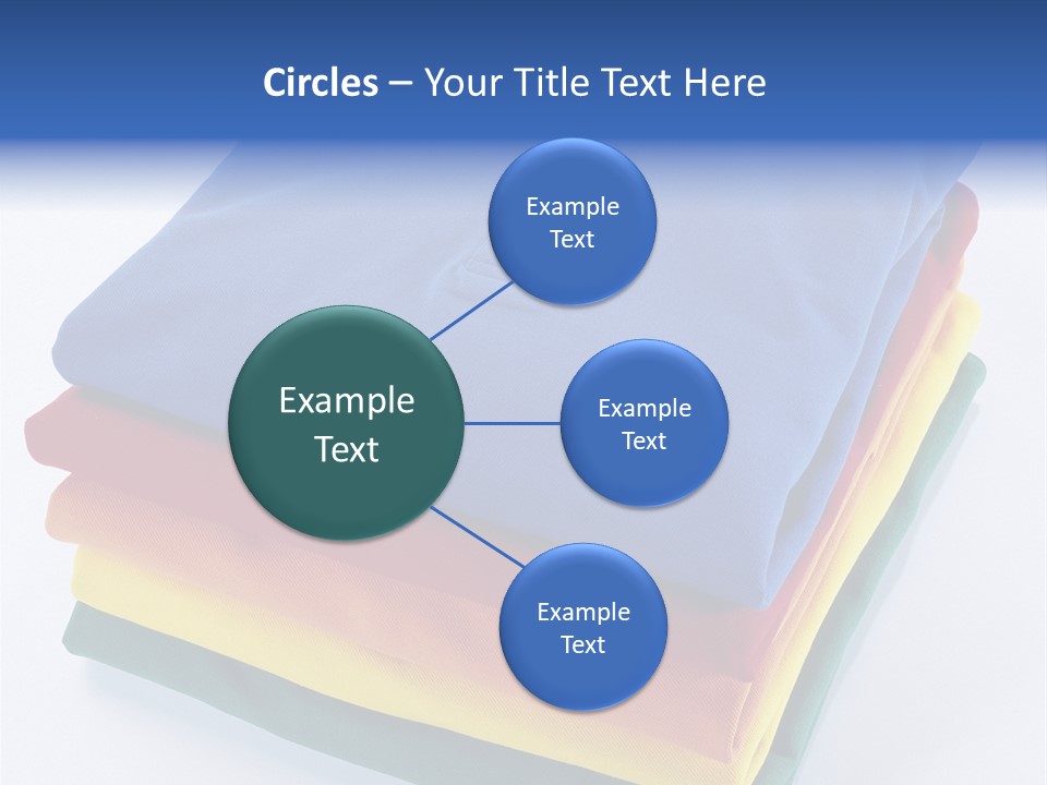 Polo Shirt Green Fashion PowerPoint Template