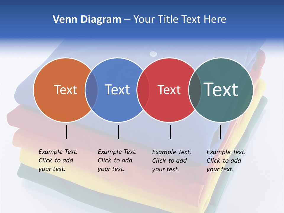 Polo Shirt Green Fashion PowerPoint Template