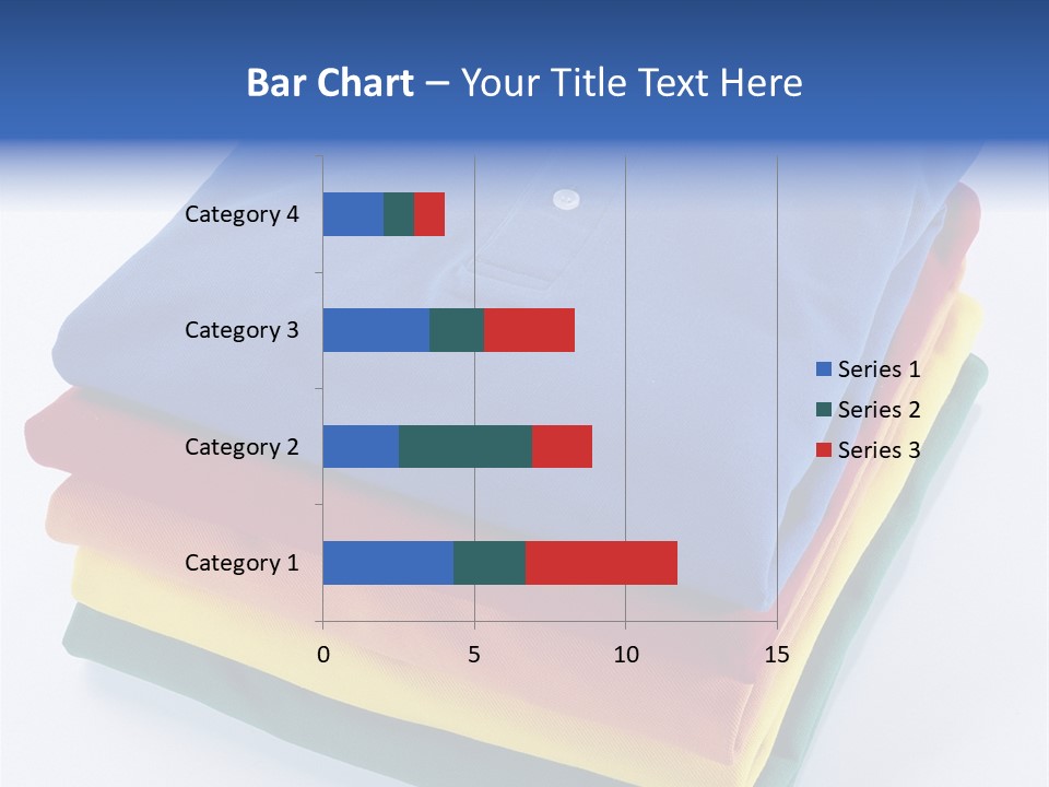 Polo Shirt Green Fashion PowerPoint Template