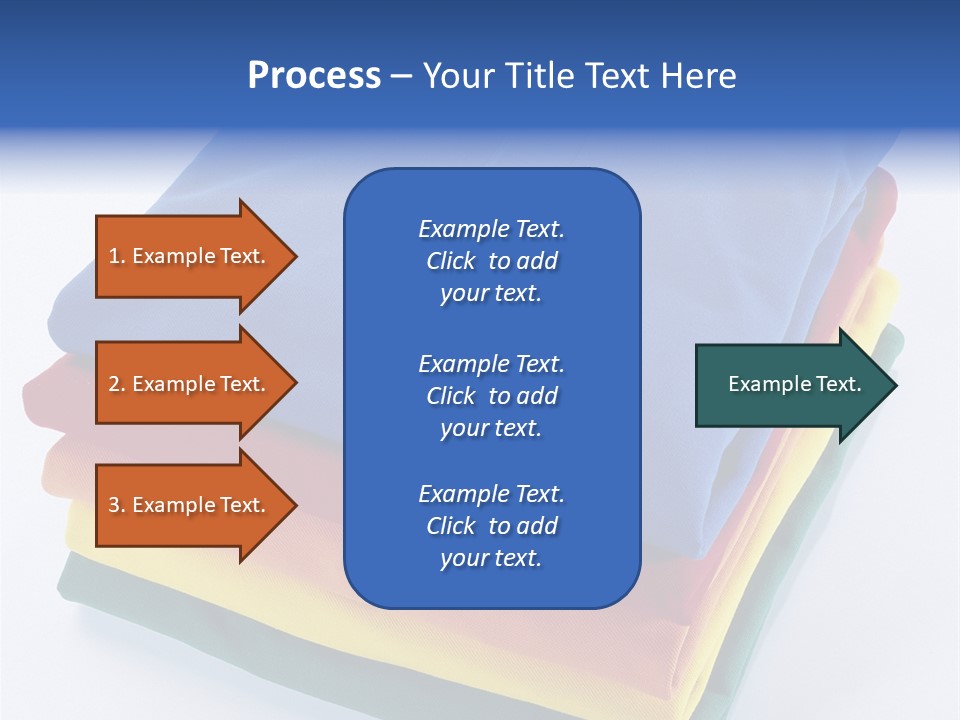 Polo Shirt Green Fashion PowerPoint Template