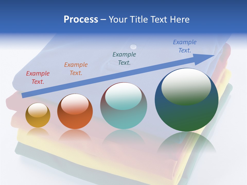 Polo Shirt Green Fashion PowerPoint Template