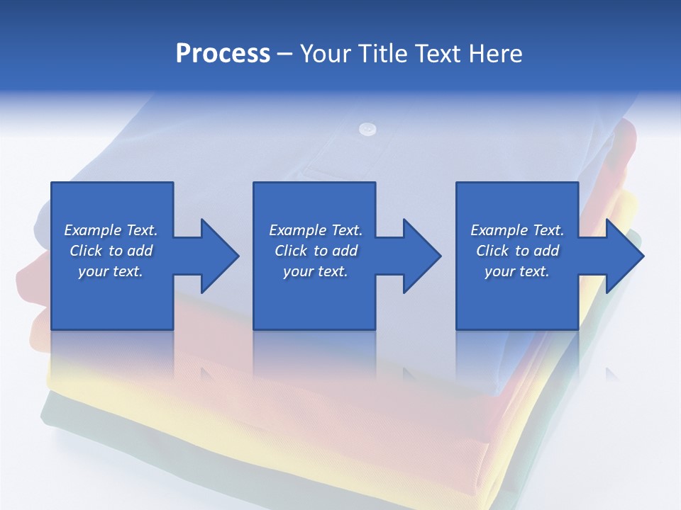 Polo Shirt Green Fashion PowerPoint Template