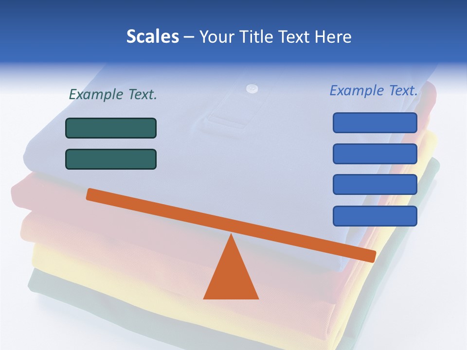 Polo Shirt Green Fashion PowerPoint Template