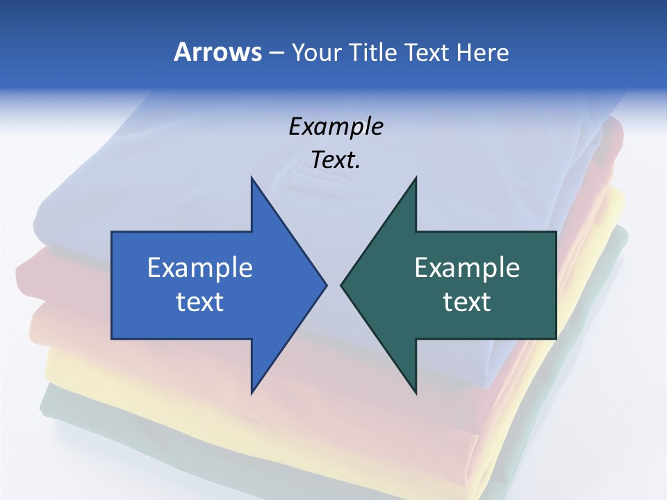 Polo Shirt Green Fashion PowerPoint Template