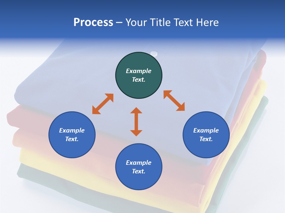 Polo Shirt Green Fashion PowerPoint Template