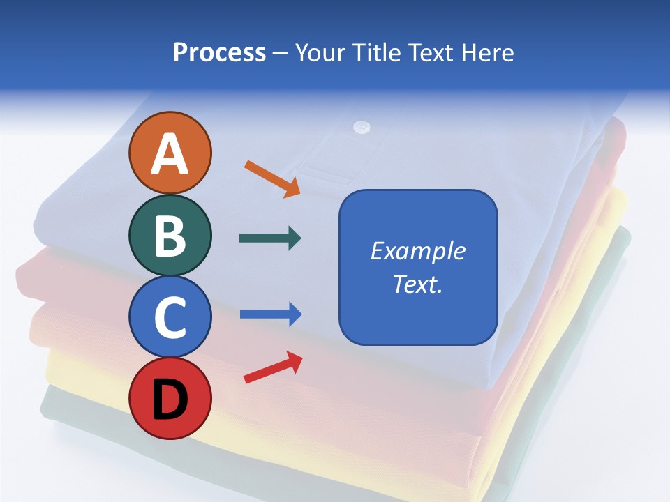 Polo Shirt Green Fashion PowerPoint Template