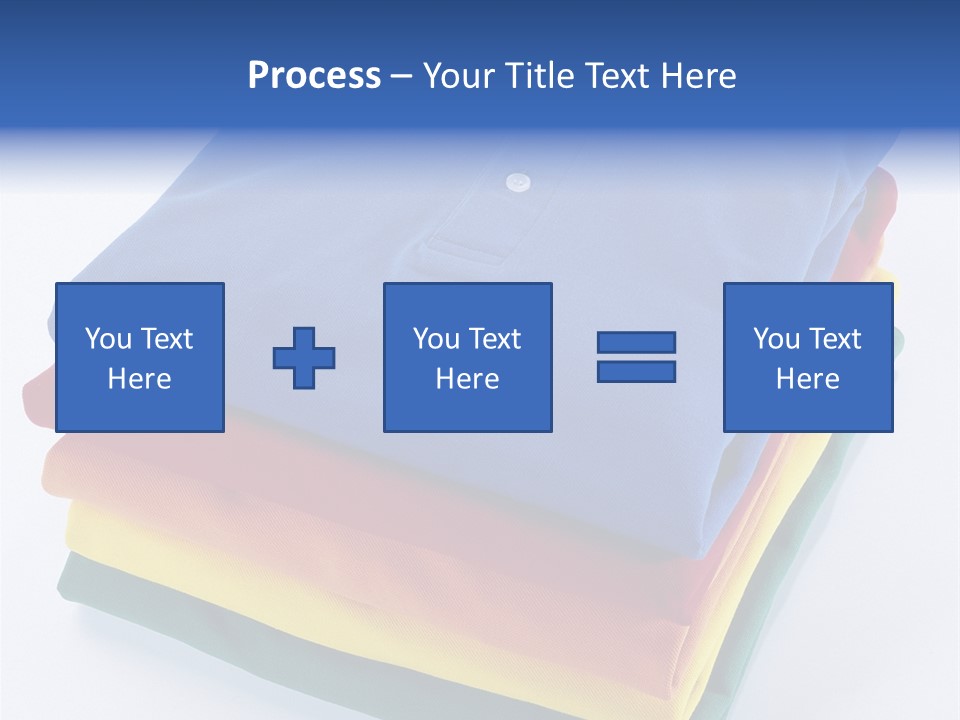 Polo Shirt Green Fashion PowerPoint Template