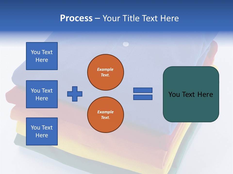 Polo Shirt Green Fashion PowerPoint Template