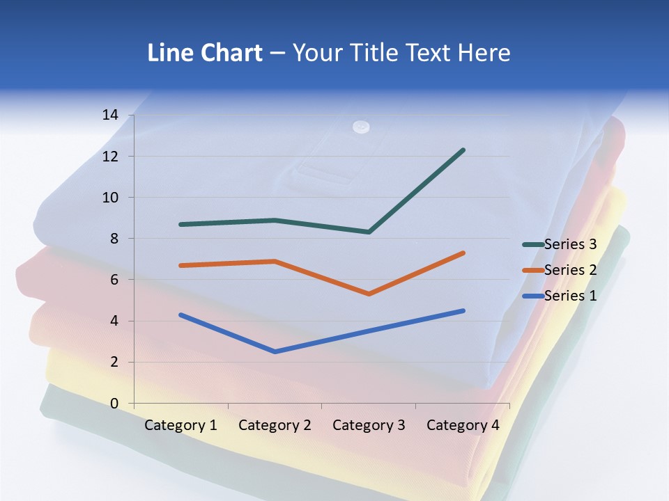 Polo Shirt Green Fashion PowerPoint Template