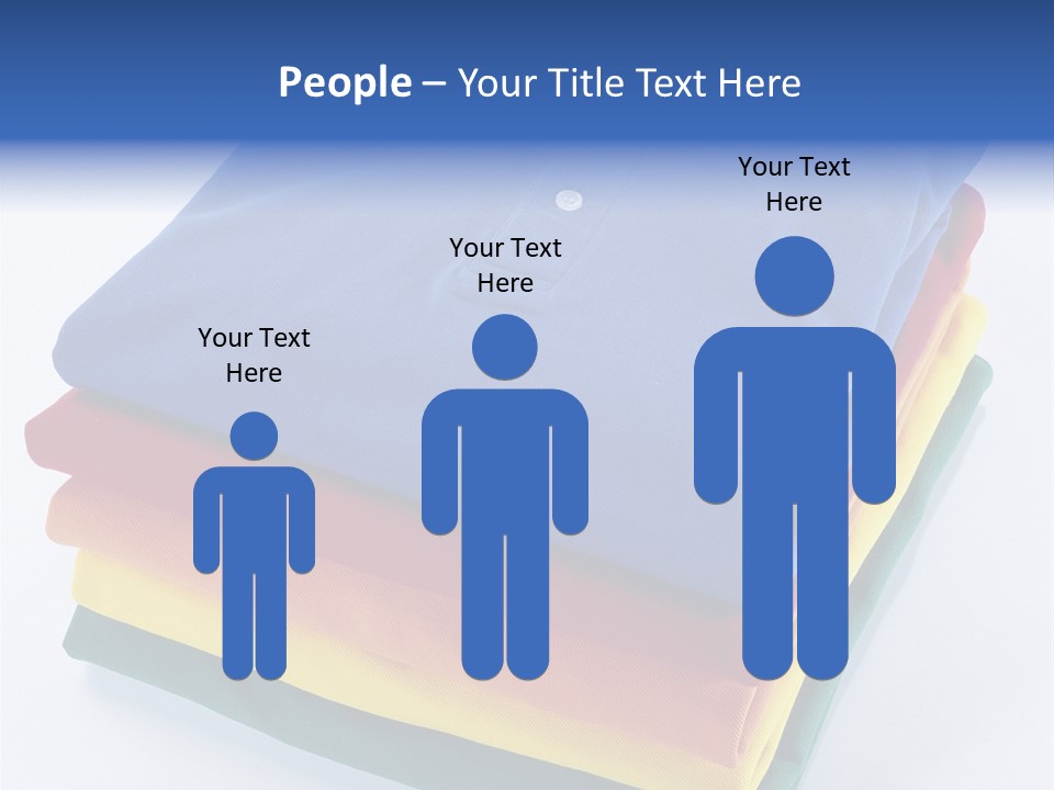 Polo Shirt Green Fashion PowerPoint Template