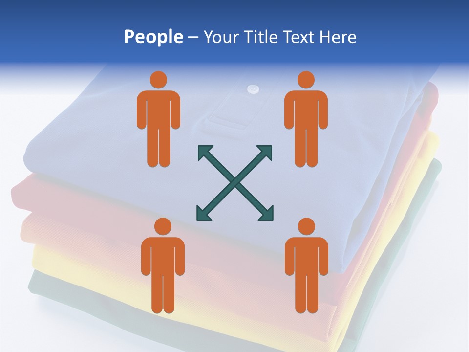 Polo Shirt Green Fashion PowerPoint Template