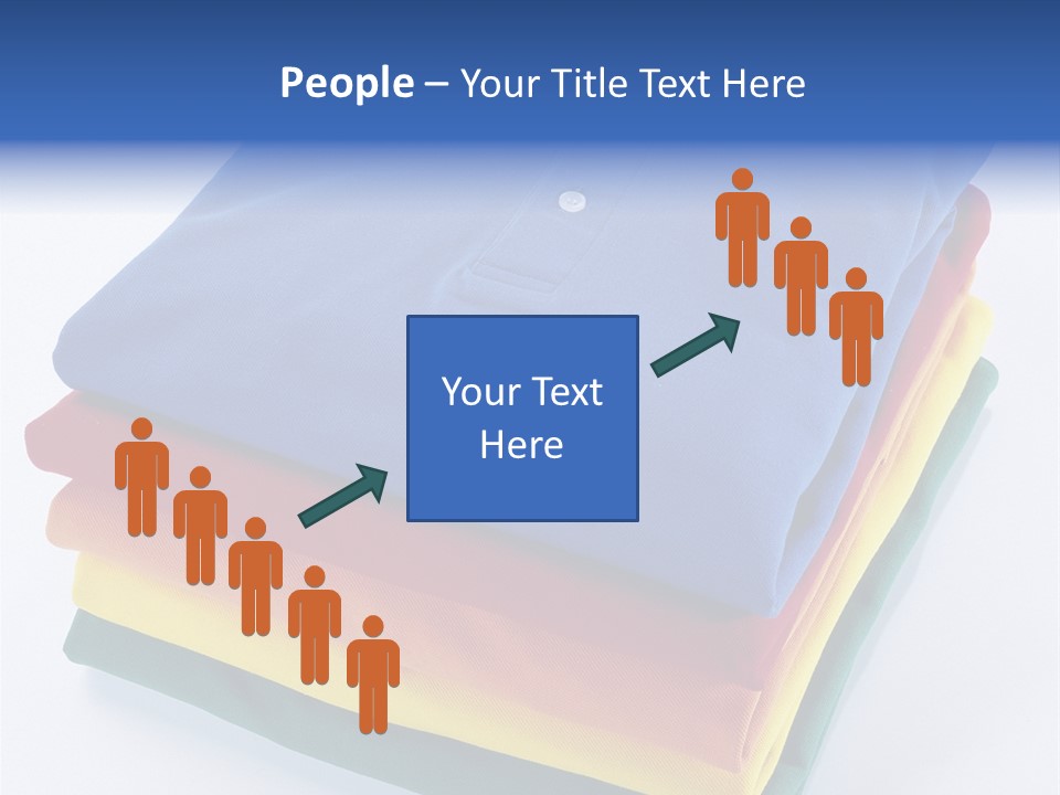 Polo Shirt Green Fashion PowerPoint Template