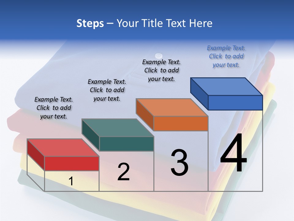 Polo Shirt Green Fashion PowerPoint Template