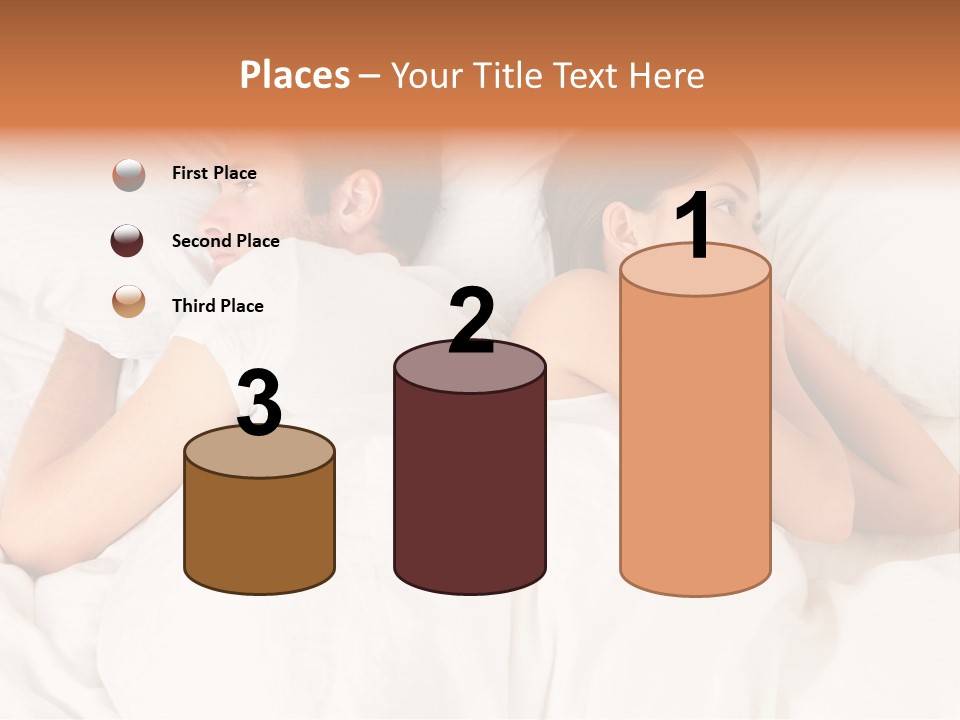 Angry Quarrel Bedroom PowerPoint Template