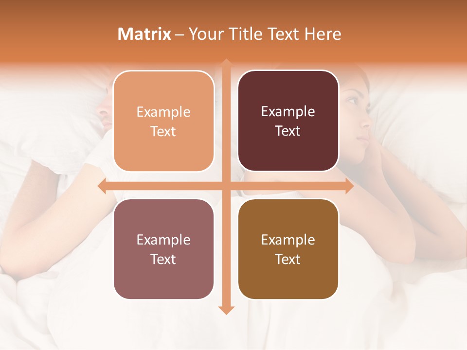 Angry Quarrel Bedroom PowerPoint Template